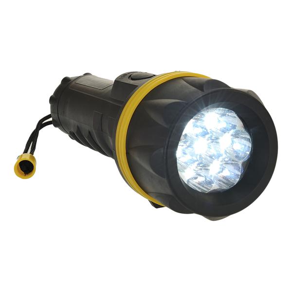 7-LED-Rubber-Torch